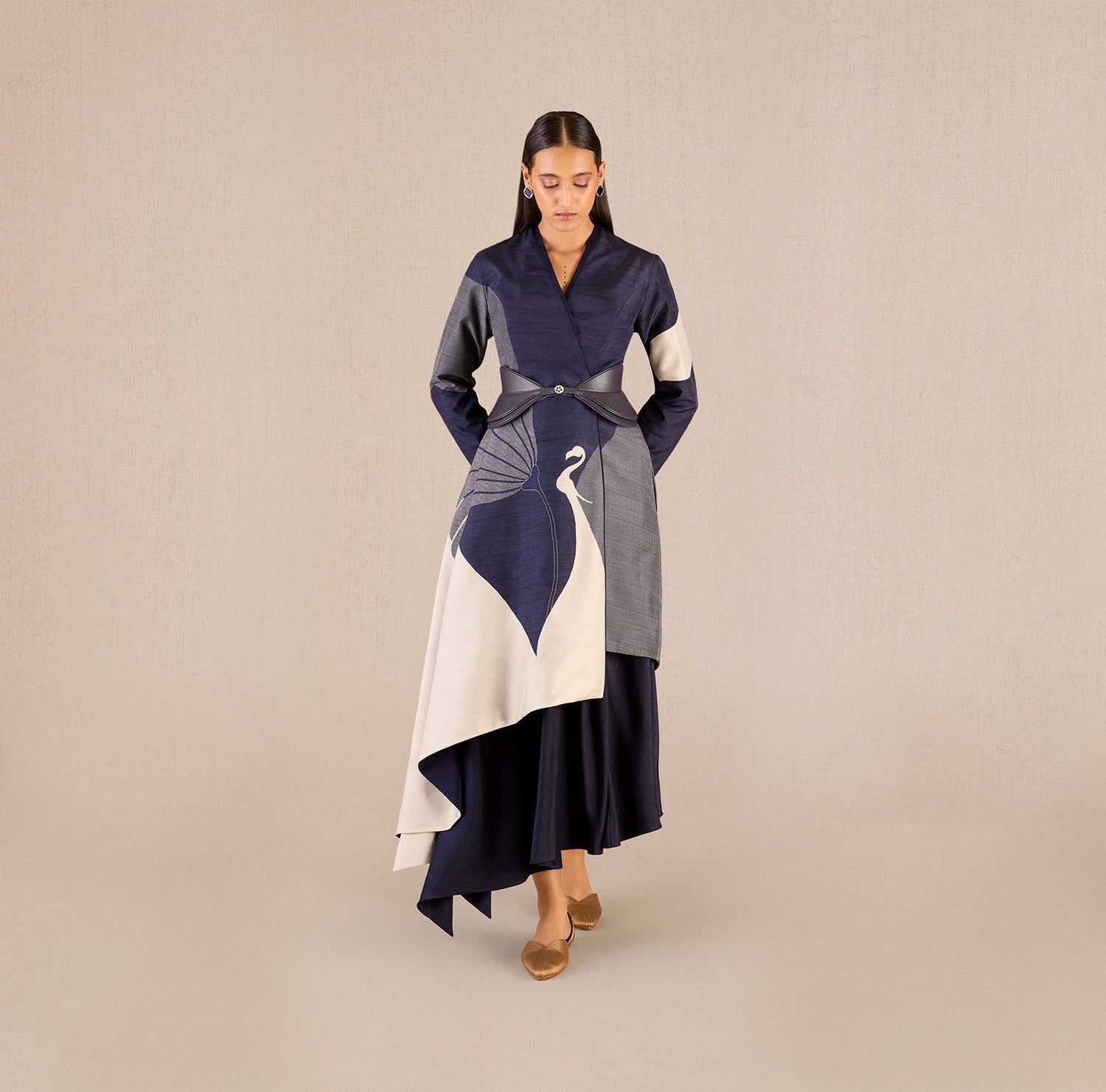 Silk Serena Jacket Set – Purple