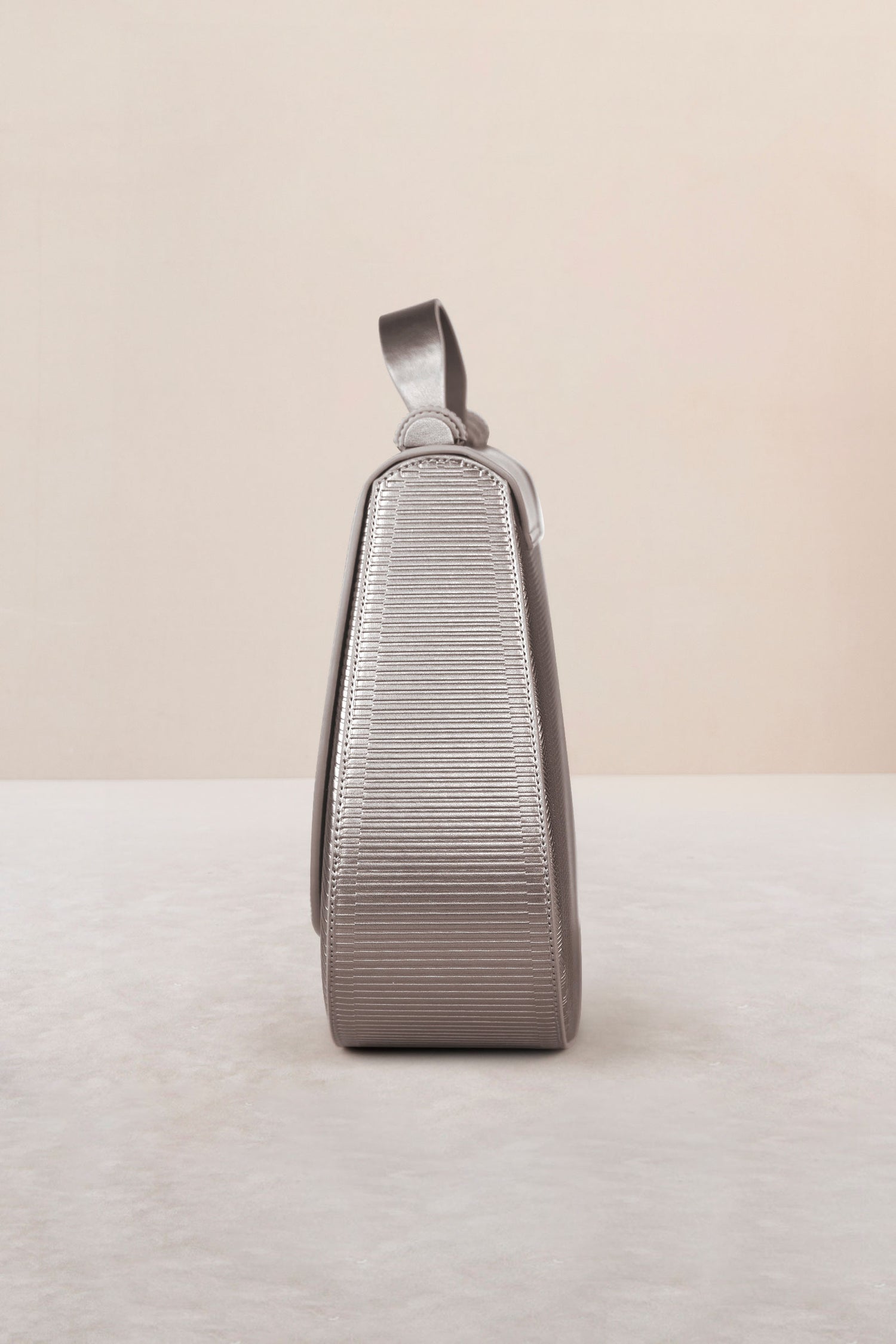 Faux Leather Asaf Bag – Metallics