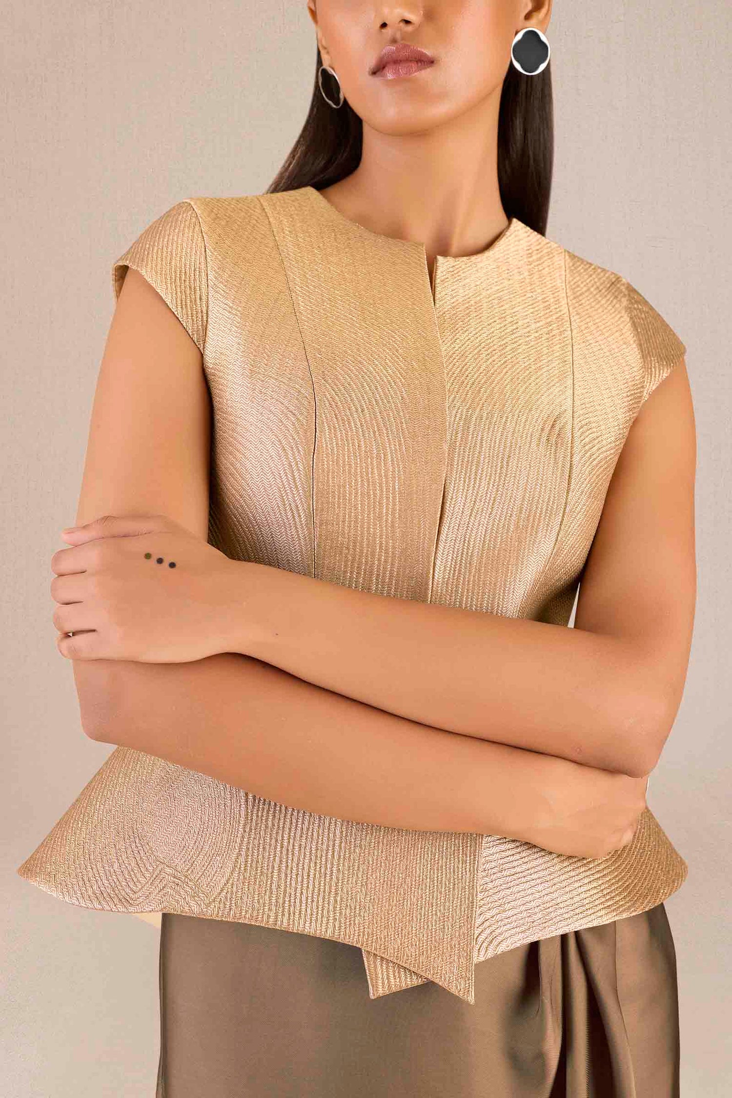 Brocade Abrah Jacket Set – Metallics