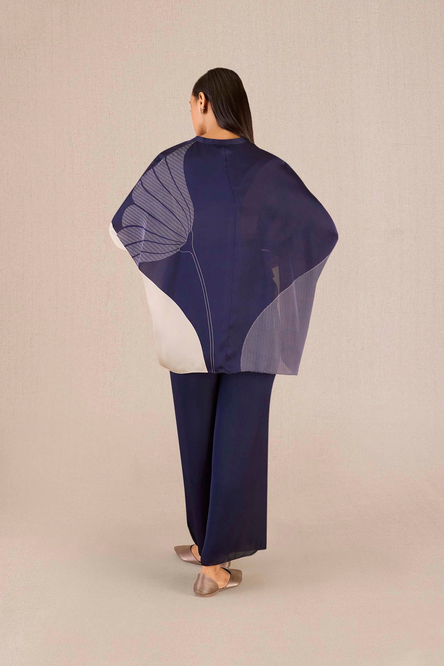Organza Iha Shirt Set – Purple