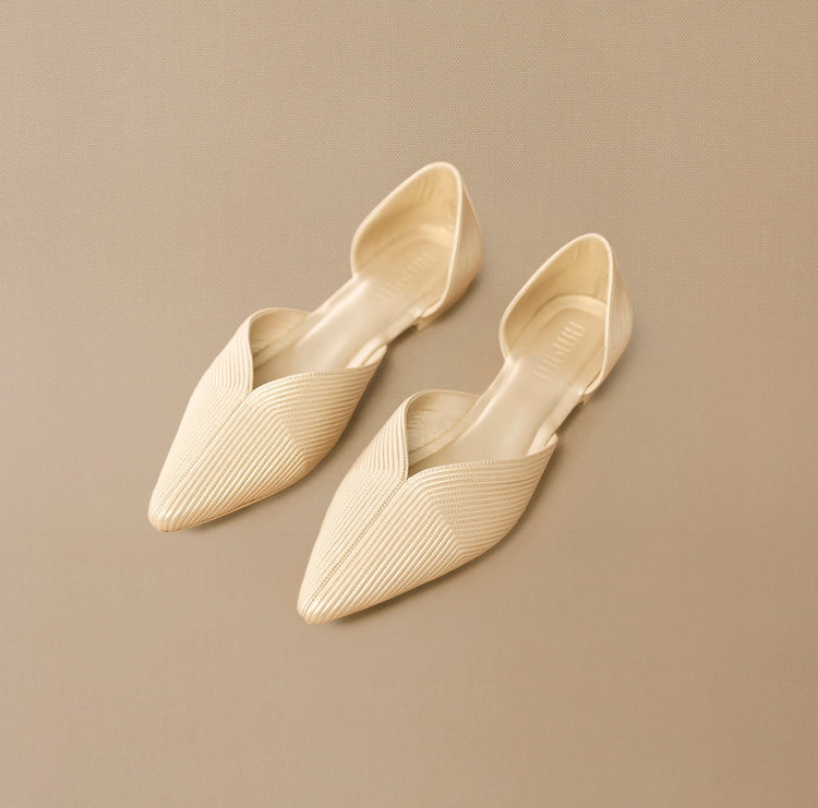 Zahra Point-toe Flats