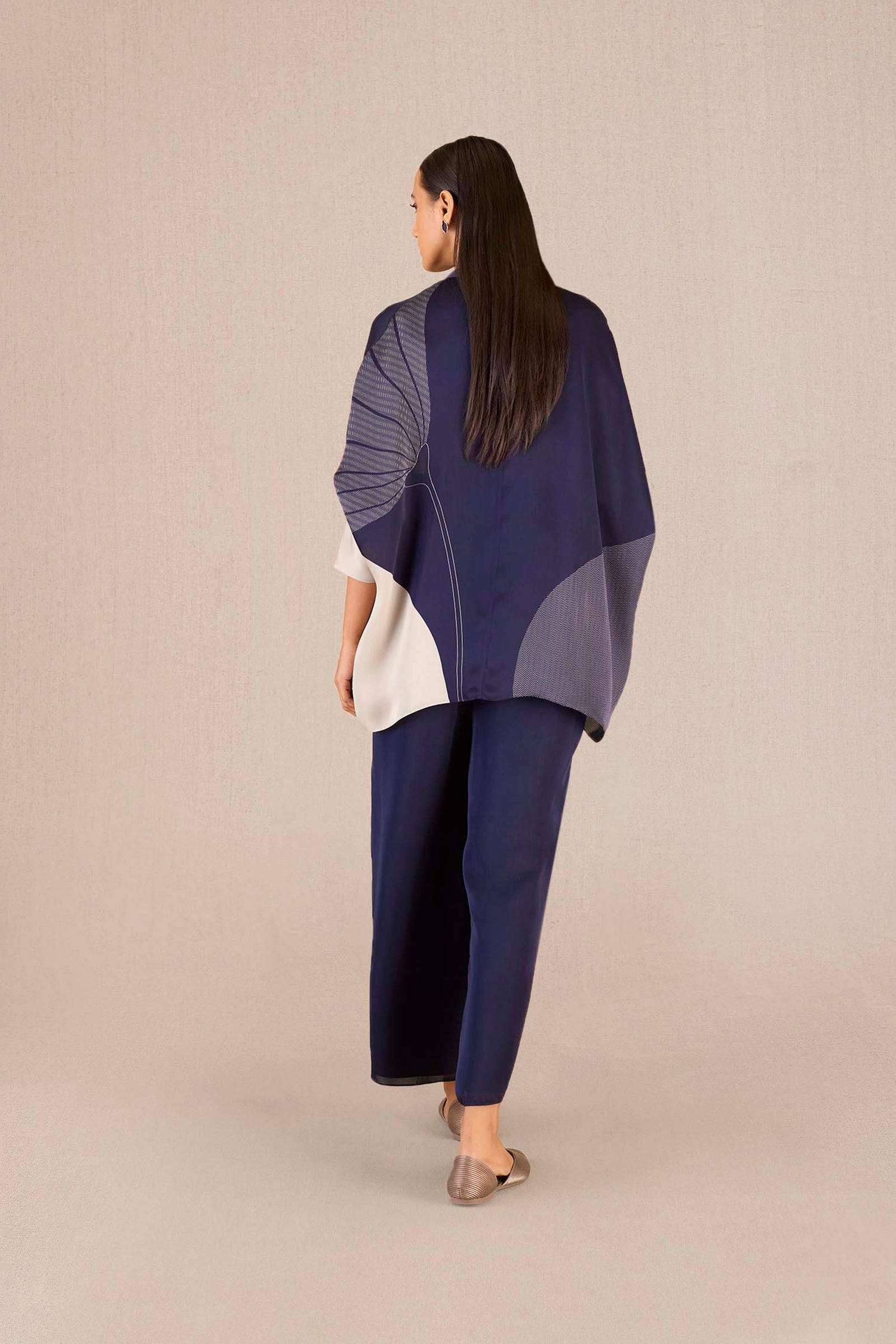 Organza Iha Shirt Set – Purple