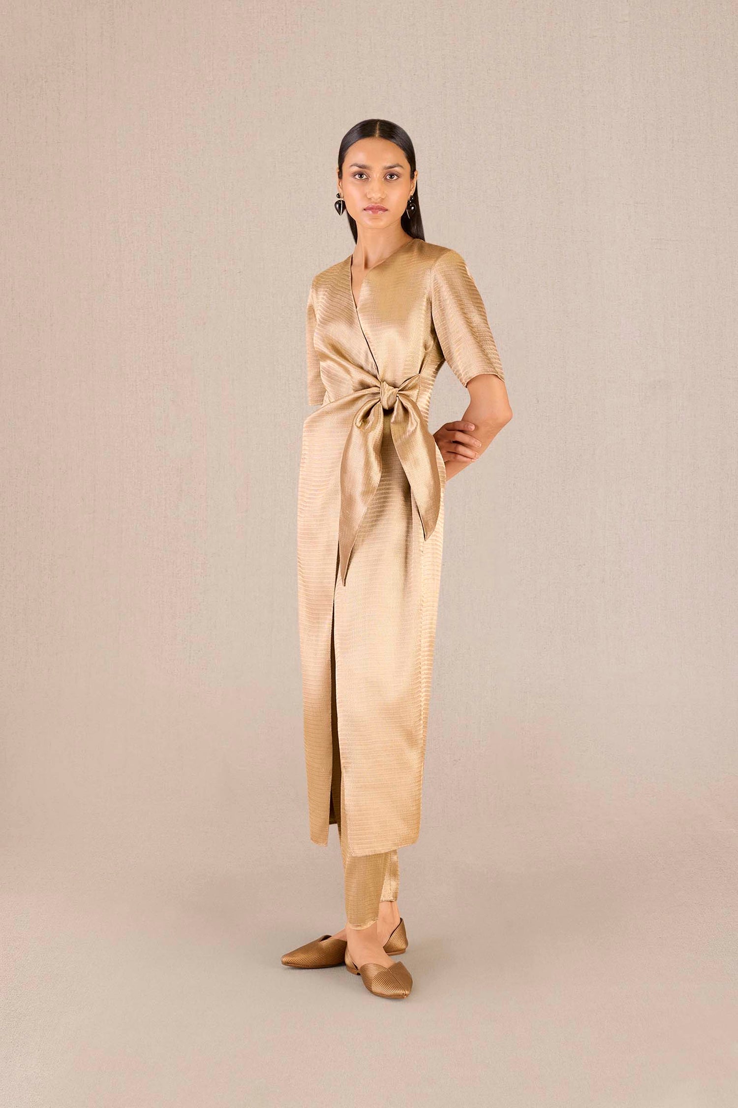 Brocade Urvi Tunic Set – Metallics