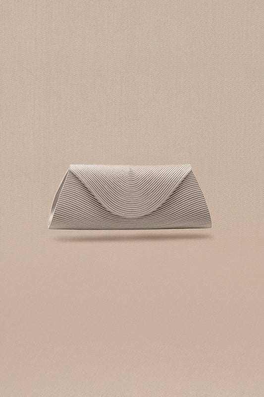 Faux Leather Reba Clutch – Metallics