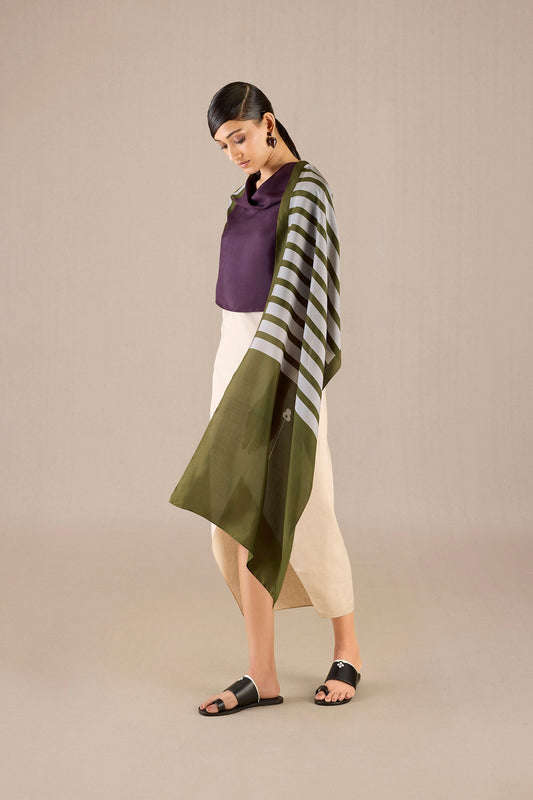 Silk Irela Scarf – Green