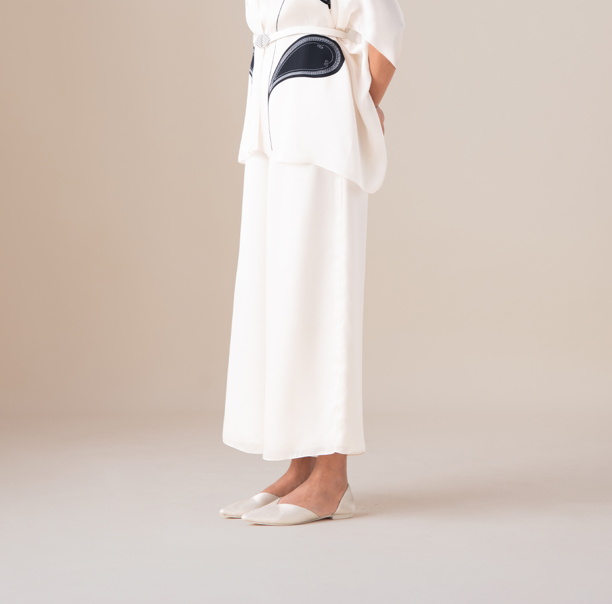  Organza Veya Pants – Ivory