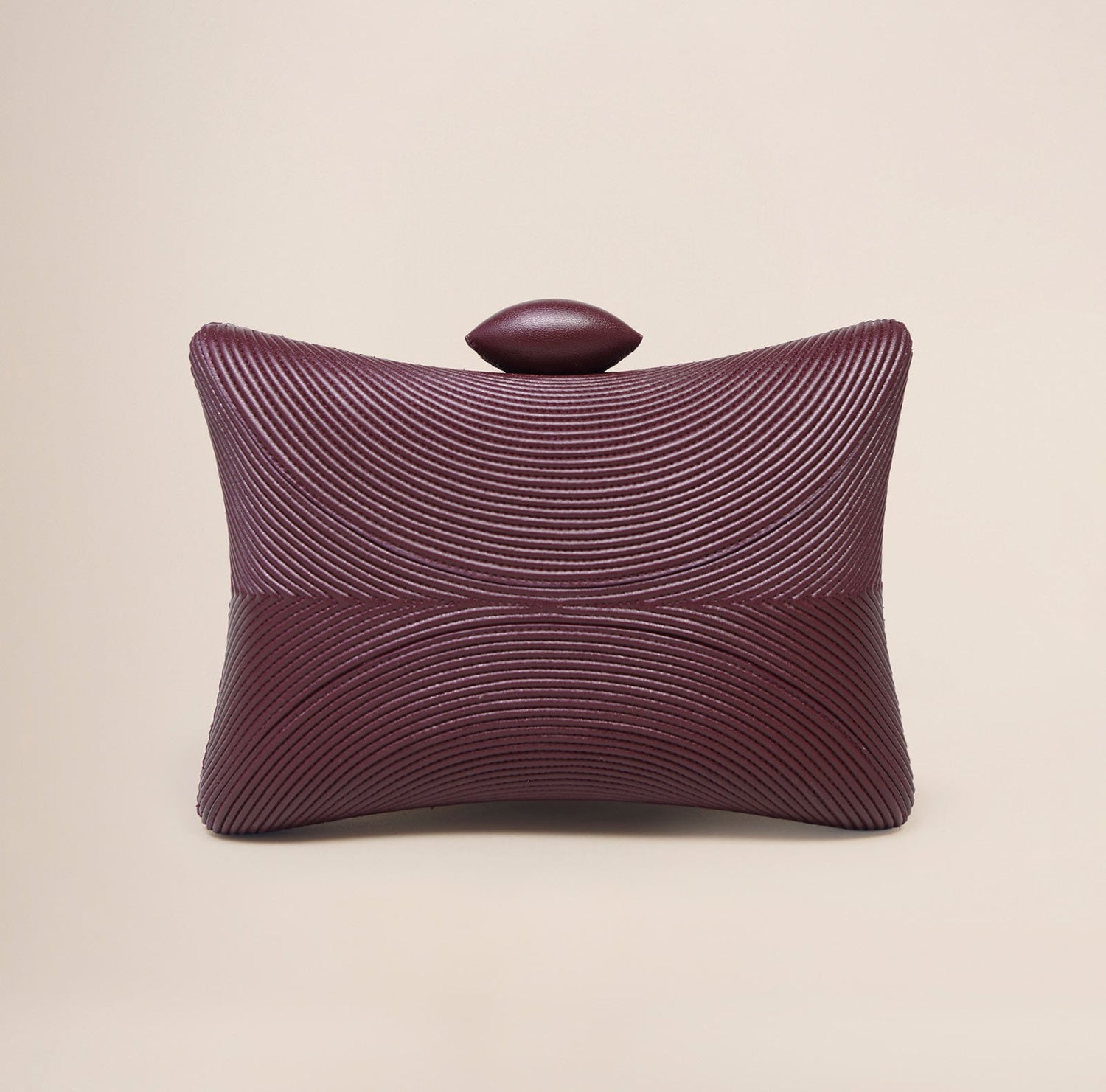   Faux Leather Reis Bag – Red