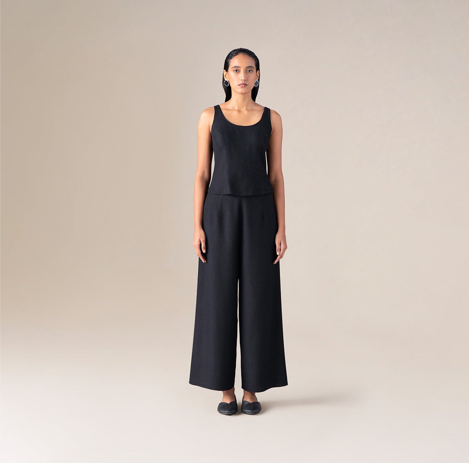  Wool Neiva Top – Black