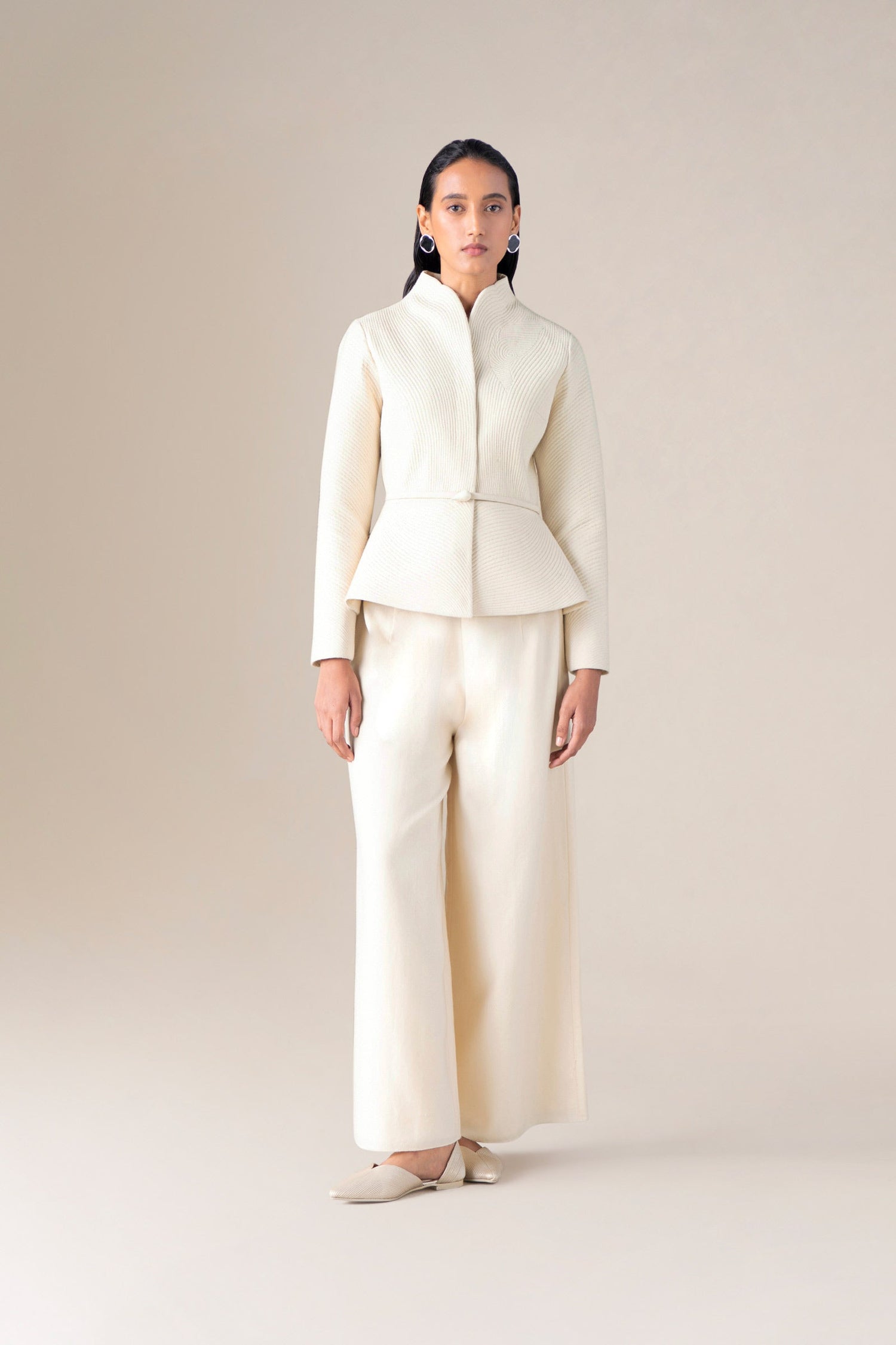  Wool Zima Jacket – Ivory
