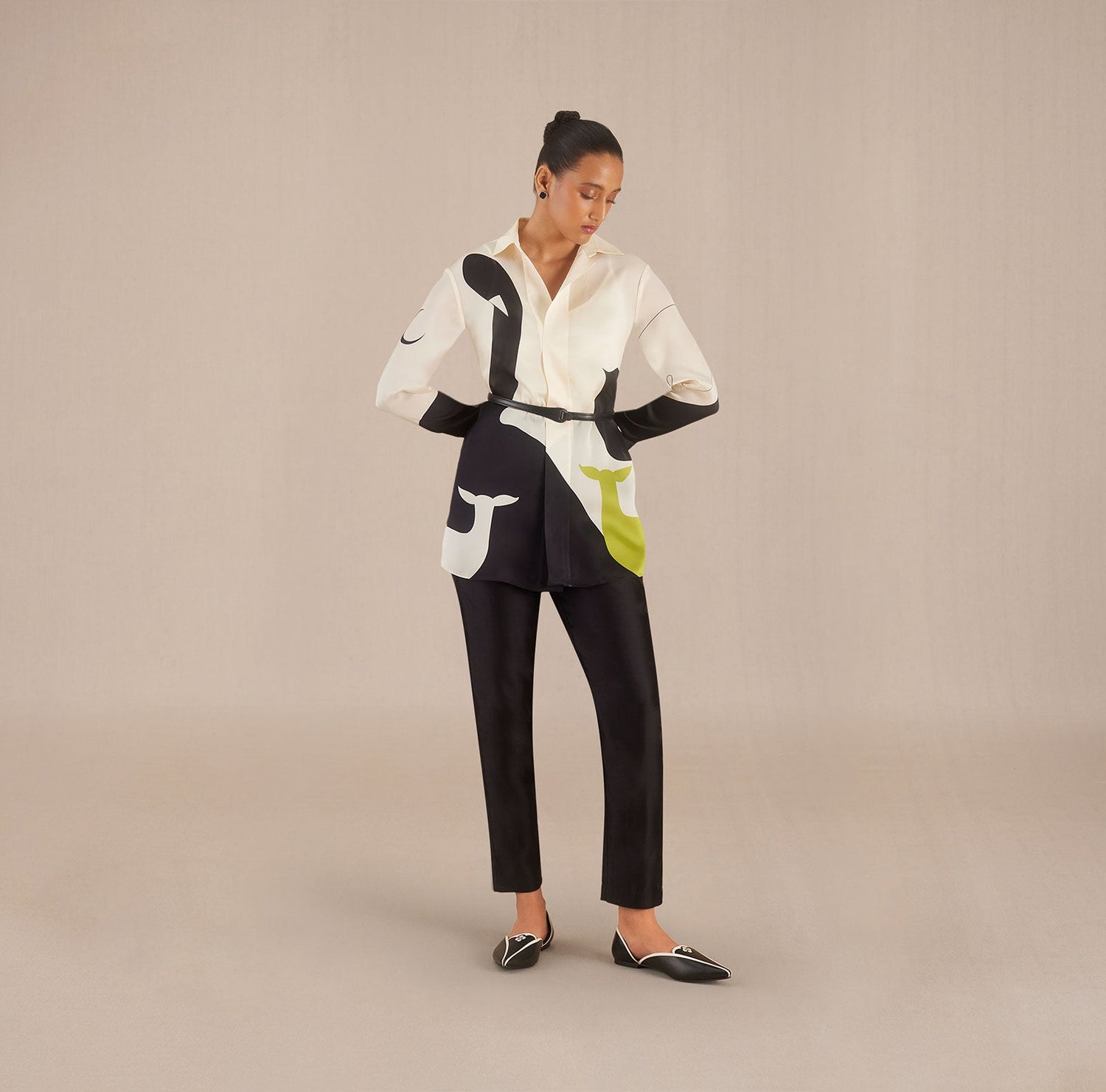 Yamna Shirt - Ivory 