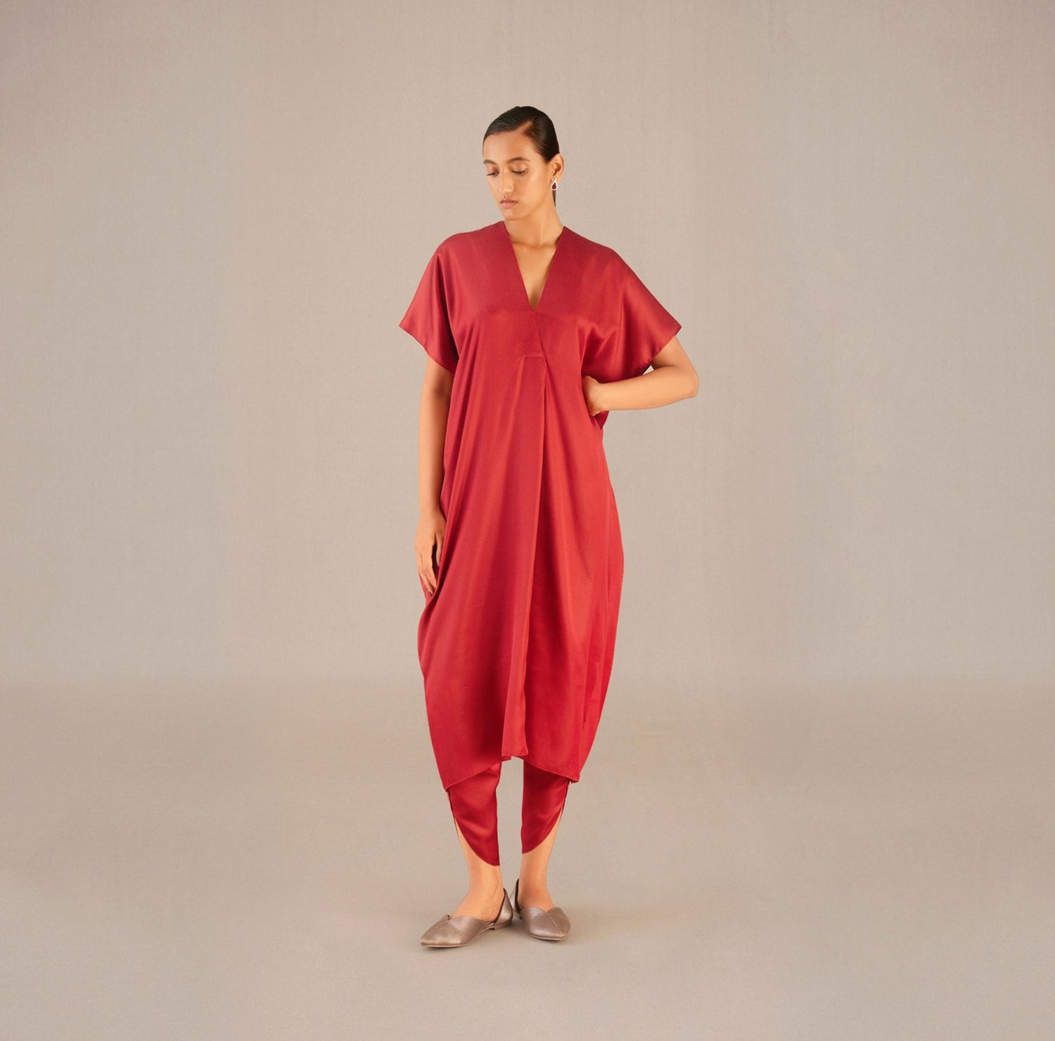 Sama Tunic Set - Redwood