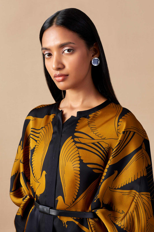 Organza Raynah Shirt Set – Multicolor