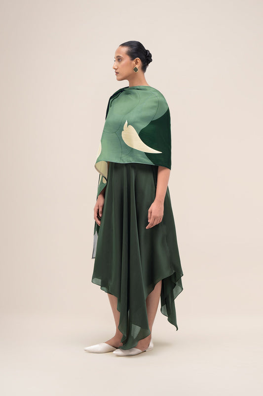 Silk Nazr Scarf – Green