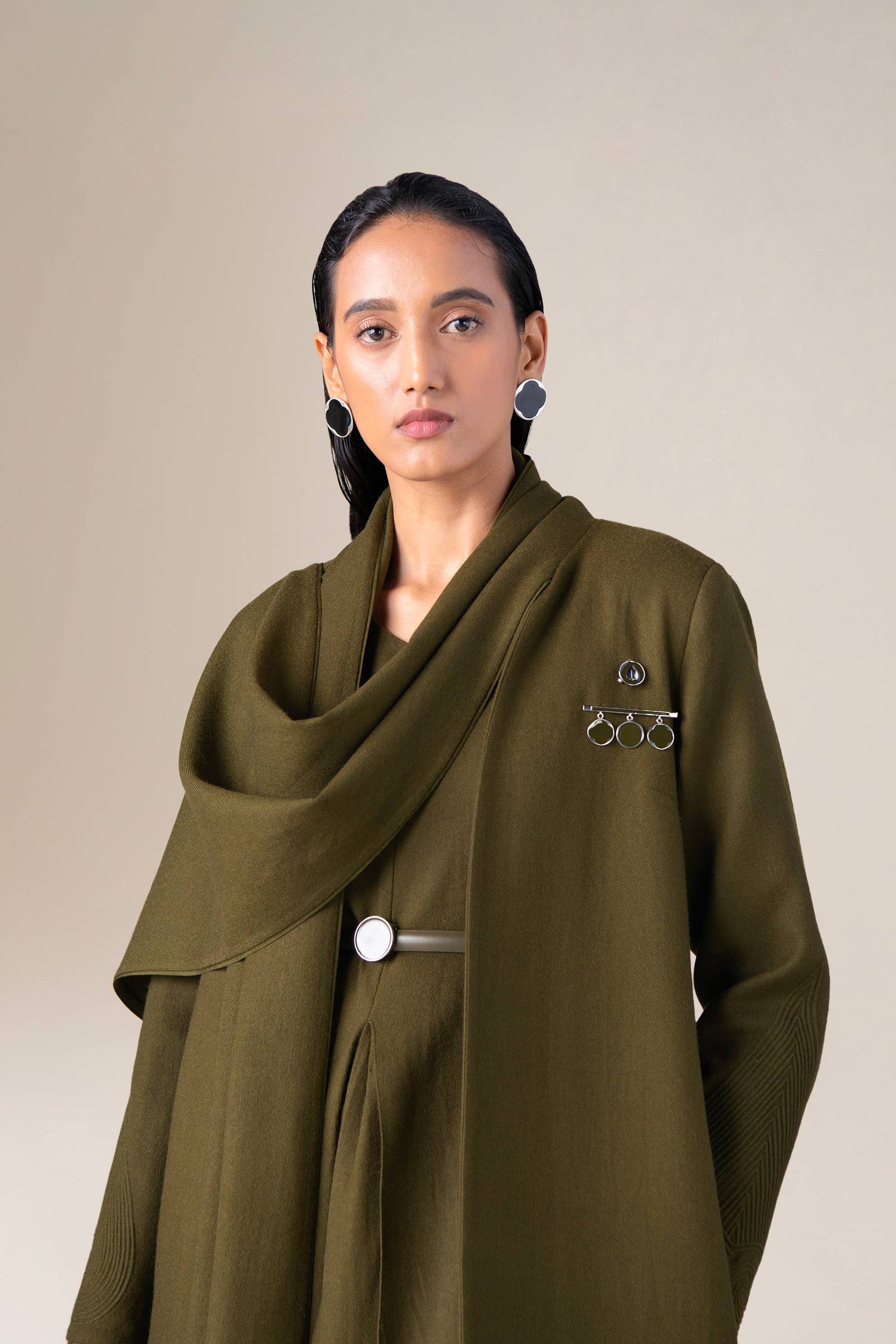  Wool Keisha Jacket – Green