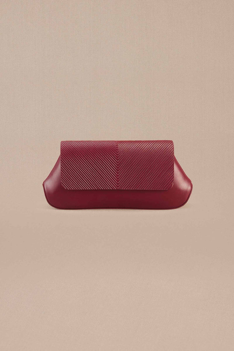 Azra Clutch - Wine