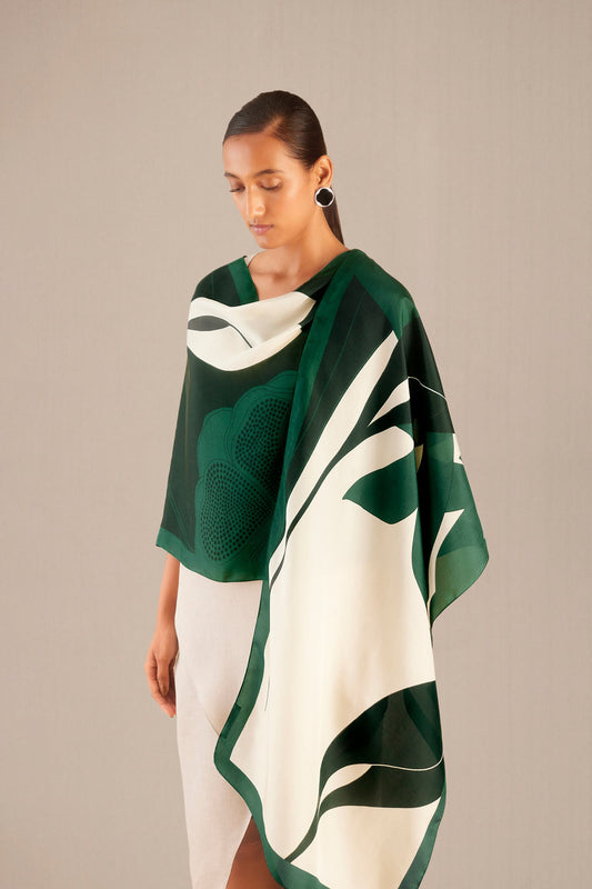 Asah Scarf - Pine Green