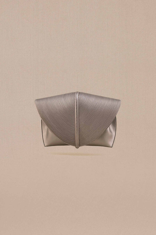 Myah Clutch - Metallic Toosh