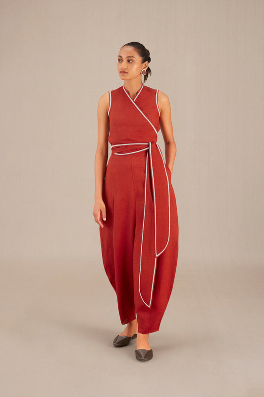 Iva Wrap Top Set