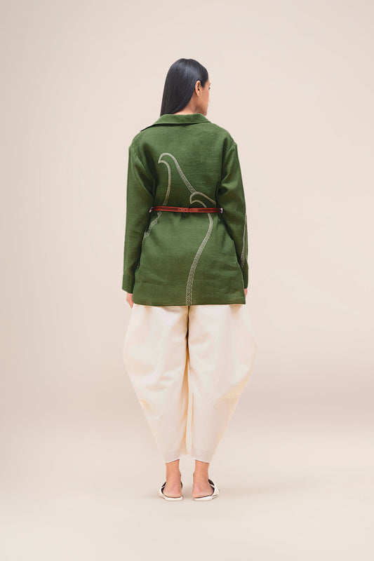 Linen Weaver Pant – Ivory