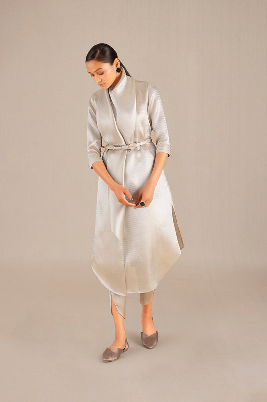 Brocade Sarina Tunic Set – Metallics