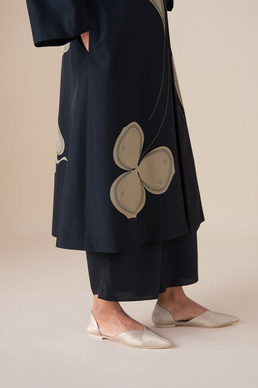 Habutai Mazira Inner & Pant – Black