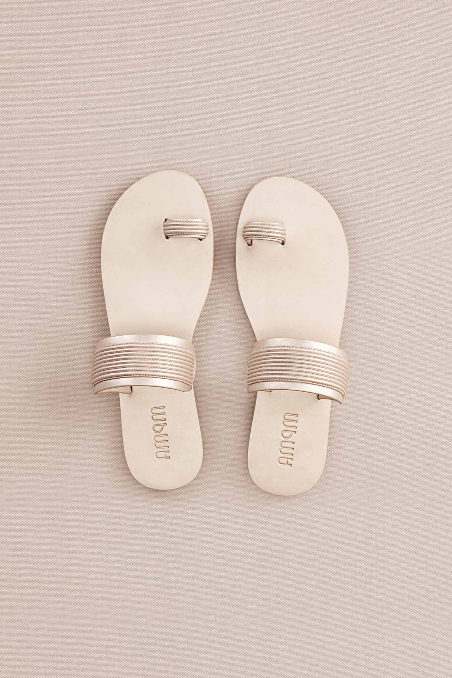 Renya Slip Ons - Metallic Pearl