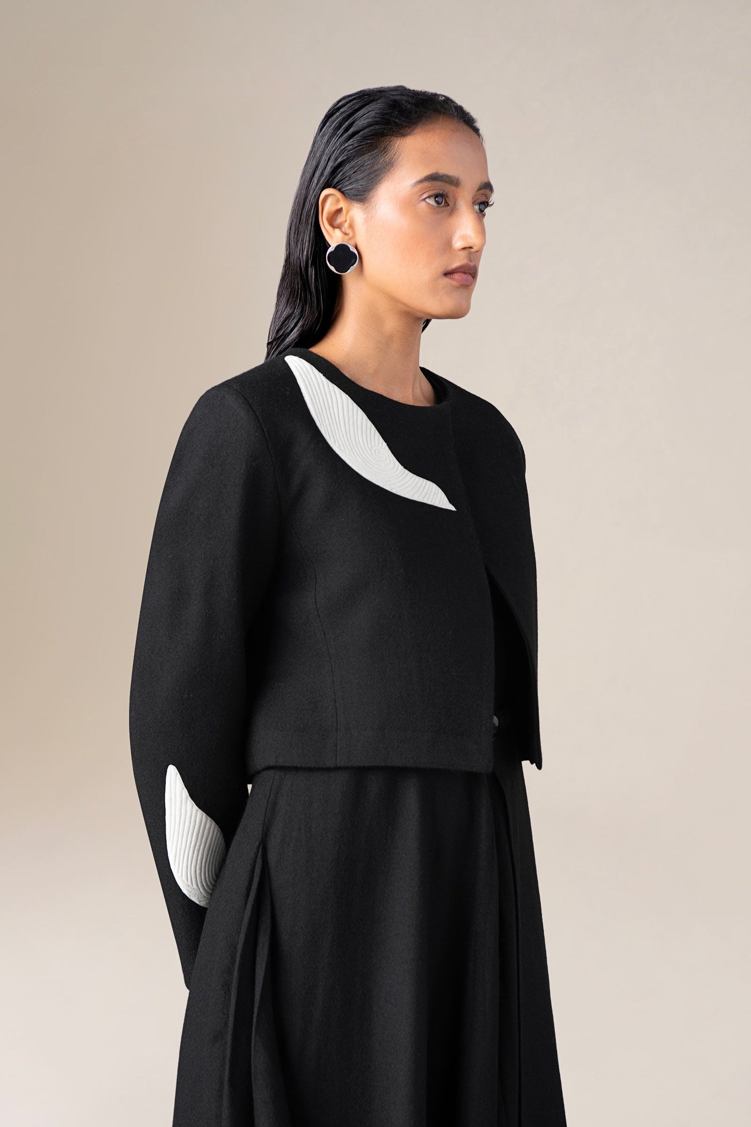  Wool Azmi Jacket – Black