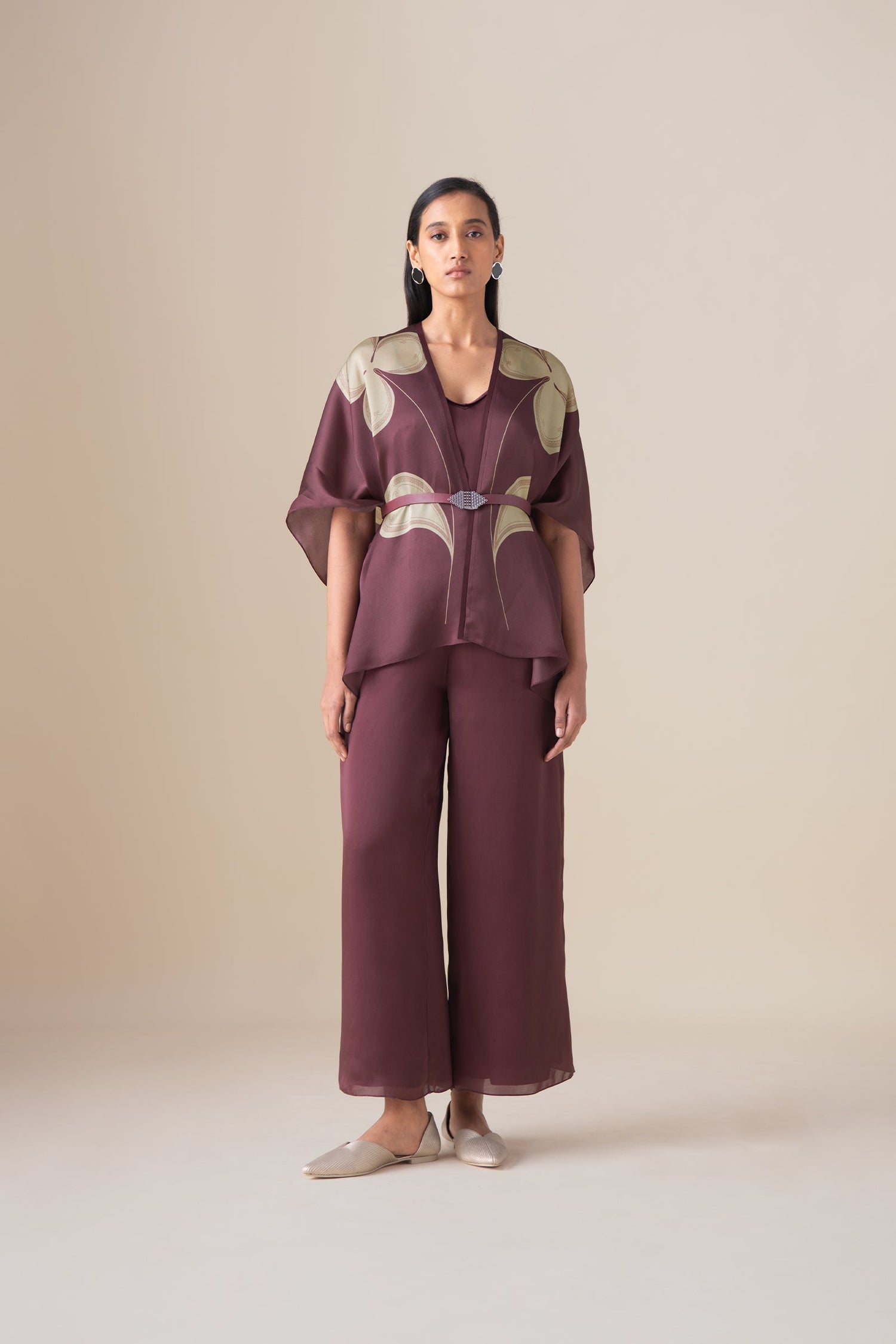  Organza Veya Cape – Pink