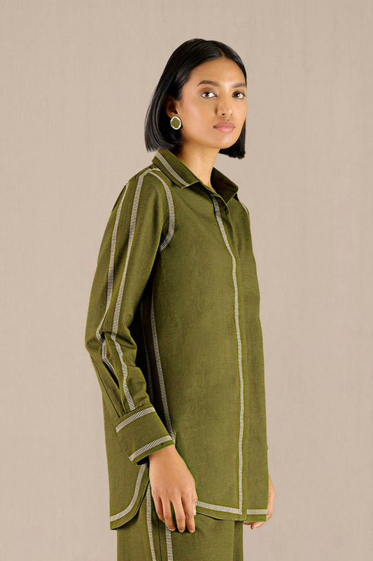 Khadi Meg Shirt – Green
