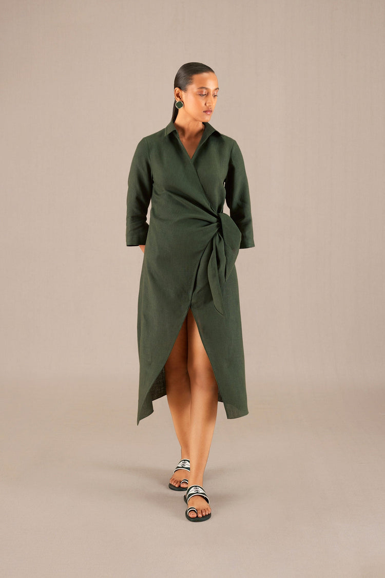 Isla Dress - Olive