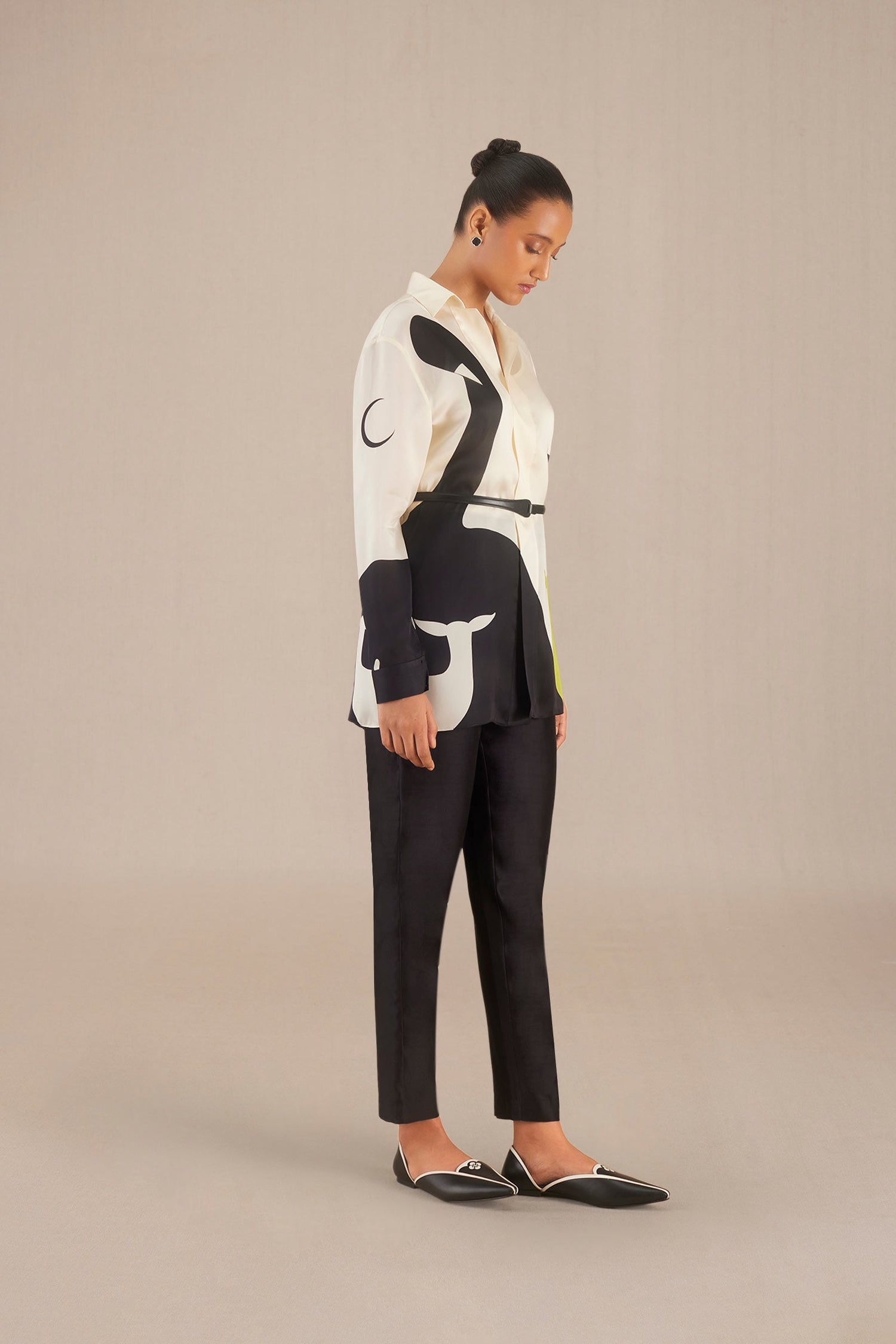 Yamna Shirt - Ivory 