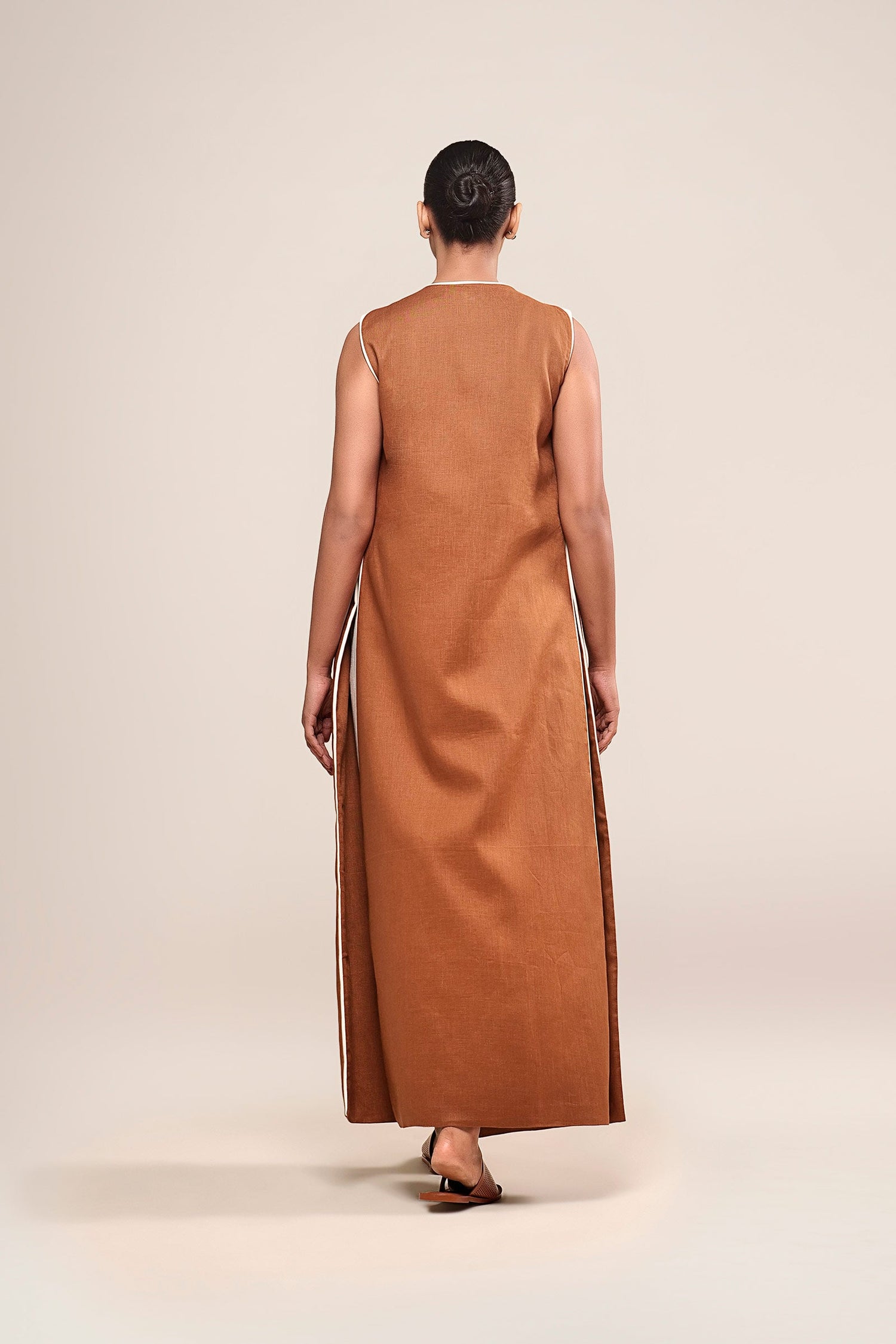 Linen Nuria Jacket – Beige