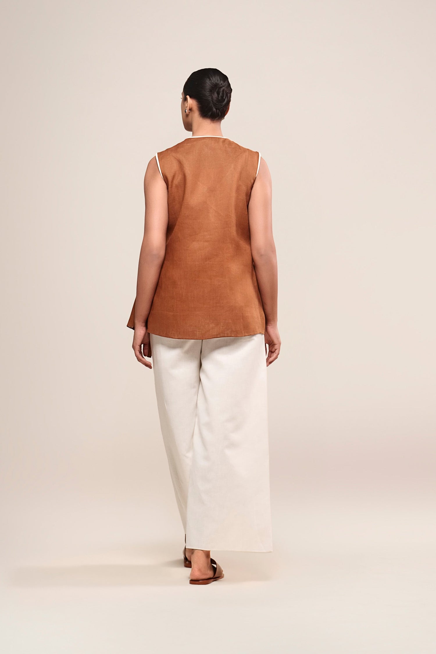  Linen Elmira Jacket – Beige