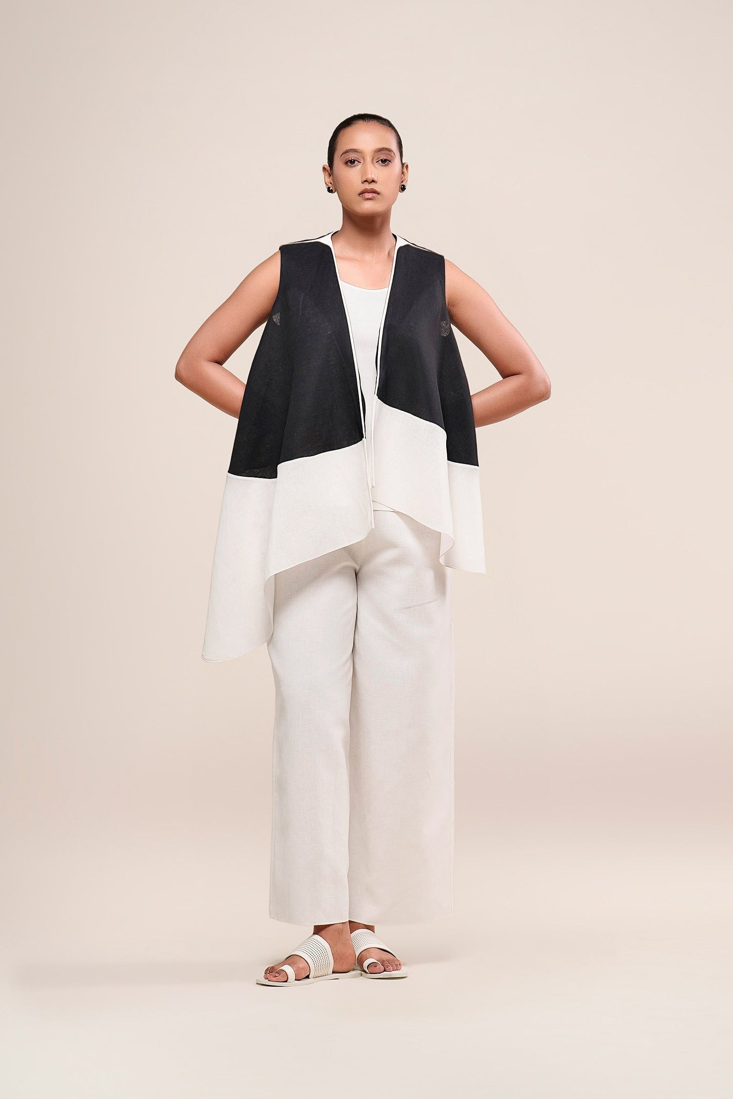  Linen Oren Jacket – Balck