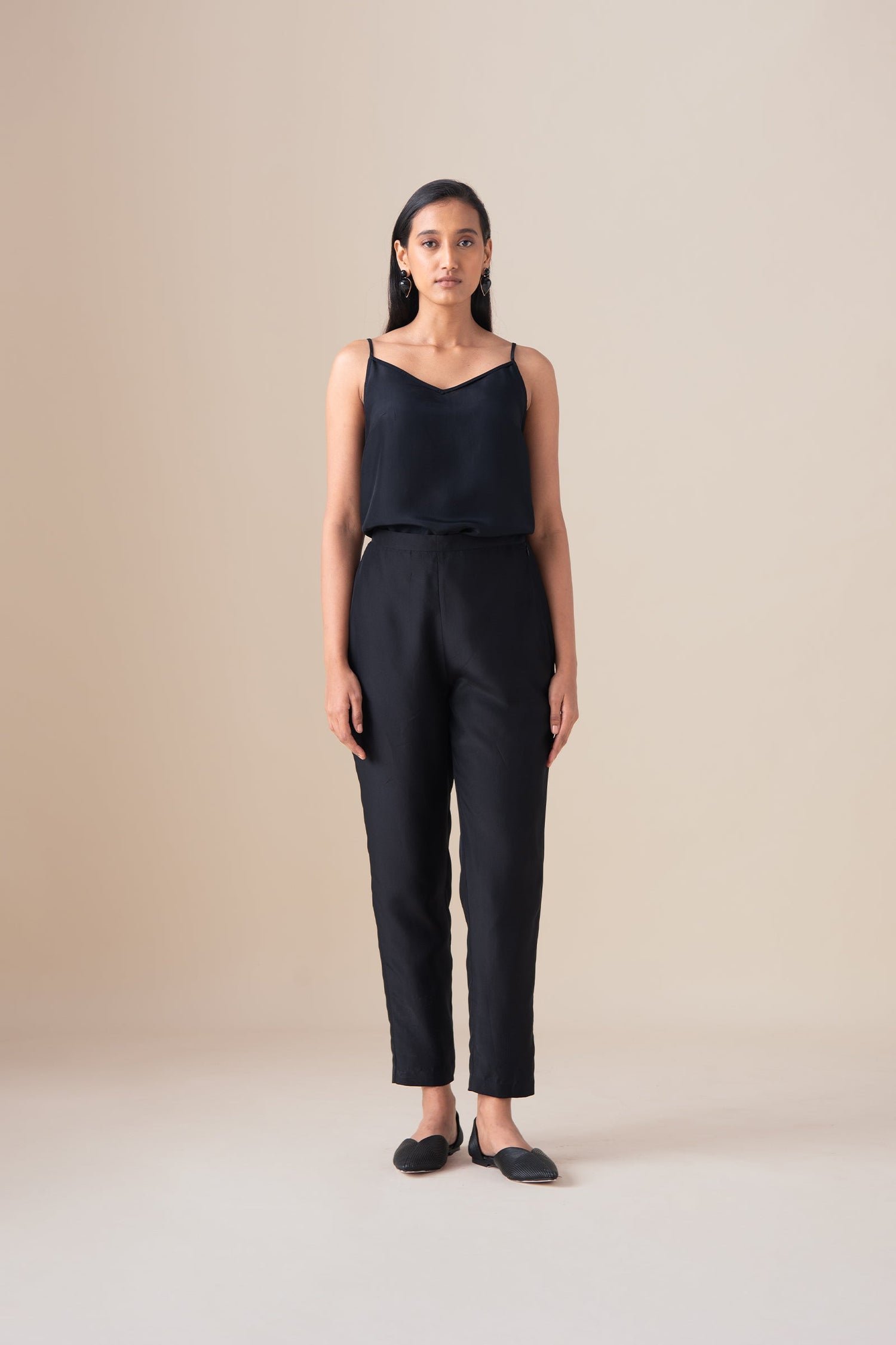  Habutai Arin Shirt – Black