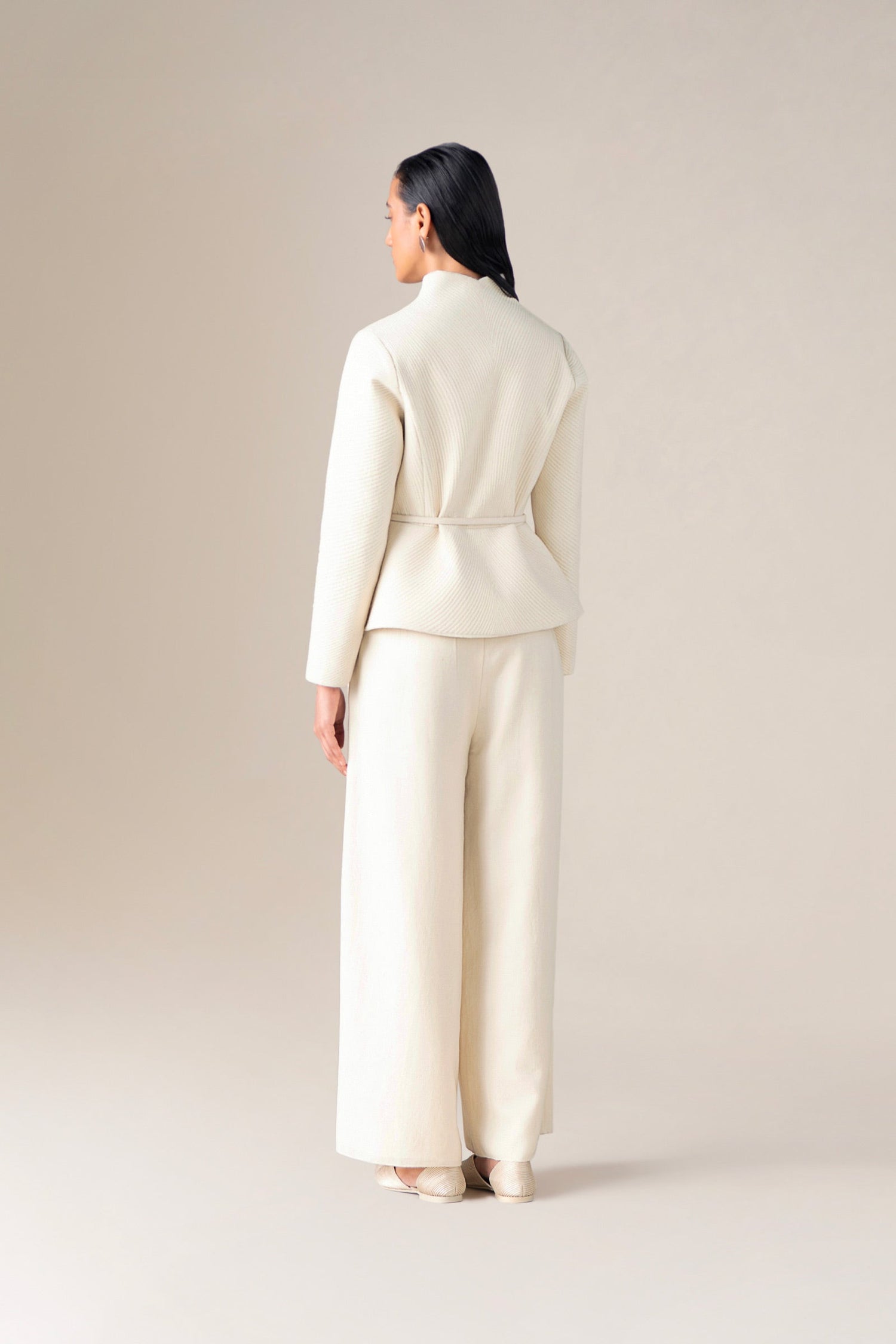  Wool Zima Jacket – Ivory