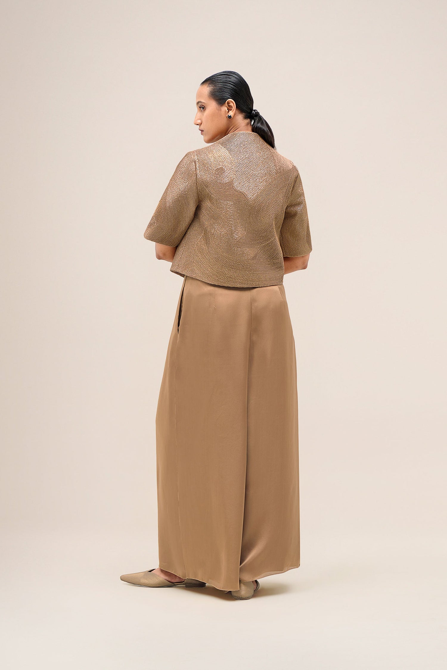  Metallic Samara Jacket Set – Metallics