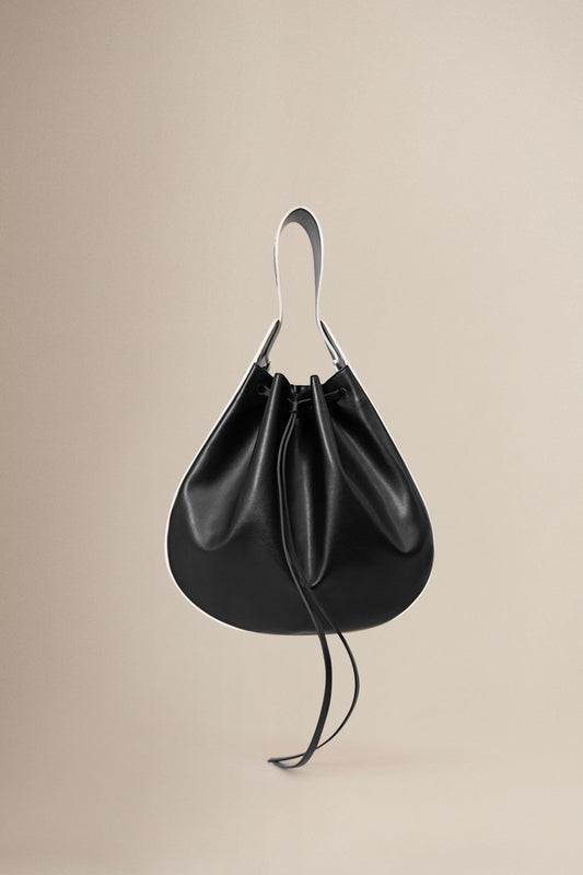 Faux Leather Celina Bag – Black