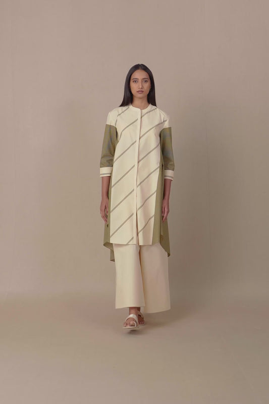 Cotton Eren Tunic Set – Ivory