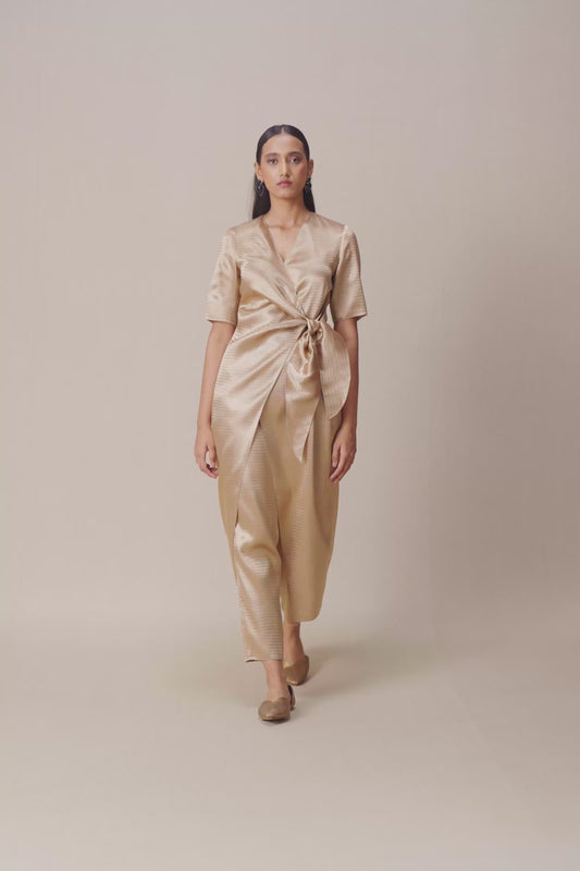 Brocade Urvi Tunic Set – Metallics