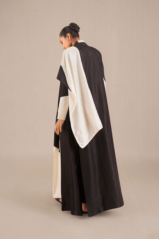 Silk Maleeha Abaya – Black